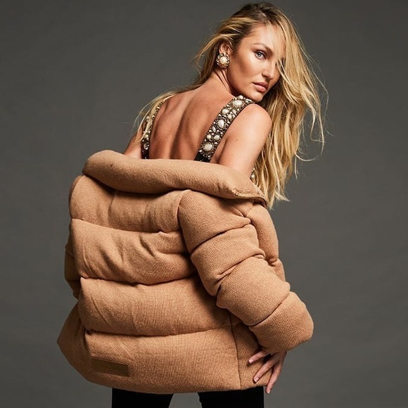 NICOLE BENISTI Kensington Cashmere Wool Down Puffer Coat in Rich Caramel - Picture 4 of 15